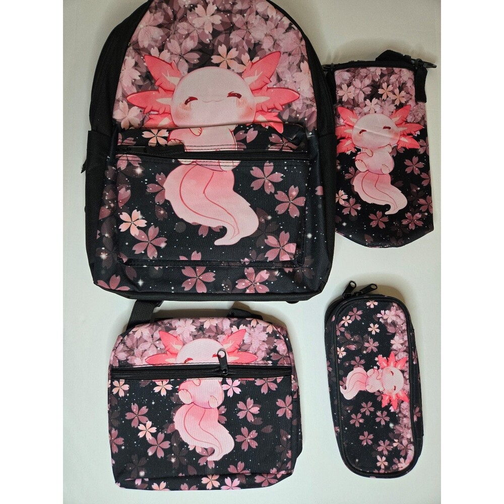 Hello Hero back pack with lunchbox, watebottle case and pencil  carrier